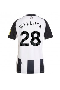 Newcastle United Joe Willock #28 Jalkapallovaatteet Naisten Kotipaita 2024-25 Lyhythihainen